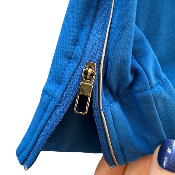 Onyx By Healing Hands Athena Style 9401 Womens Scrub Pants Blue Medium Stretch F - Picture 2 of 7